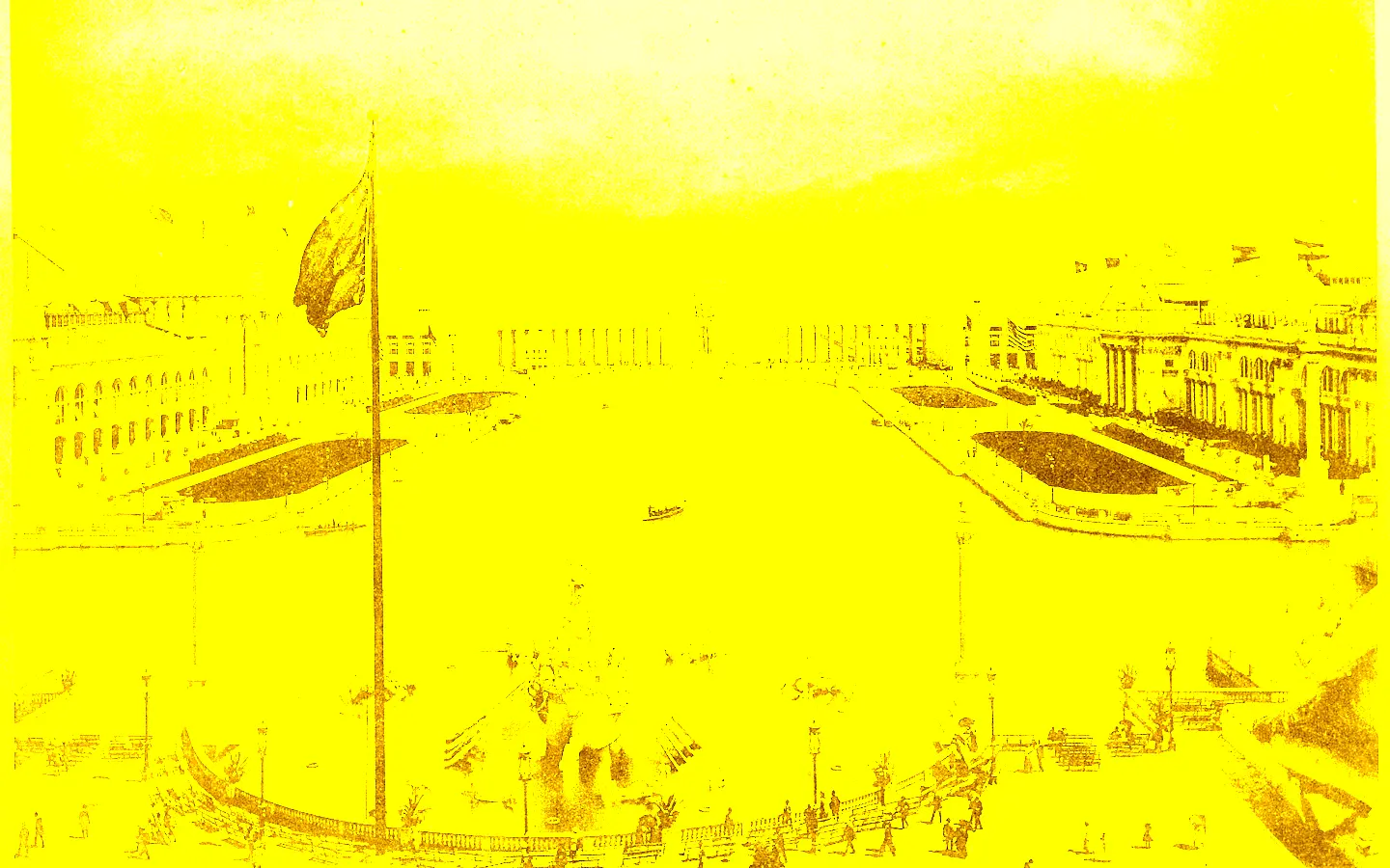 Archival photograph of the 1893 World's Columbian Exposition